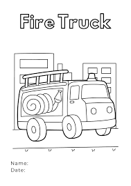 The spruce / kelly miller halloween coloring pages can be fun for younger kids, older kids, and even adults. Fire Truck Coloring Pages For Kids Mama S Must Haves