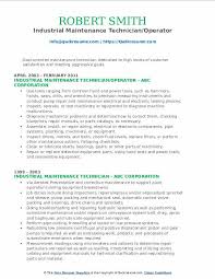 I am a proven leader in the industrial mechanical food industry. Manufacturing Maintenance Technician Job Description For Resume