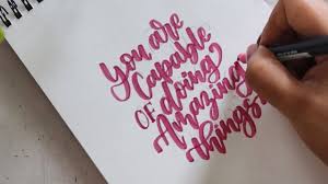 Handwritten Positive Quotes In Modern Calligraphy Write In Beautiful Handwriting Tombow Brush Pen Youtube Whether a person shows themselves to be a genius in science or in writing a. handwritten positive quotes in modern calligraphy write in beautiful handwriting tombow brush pen