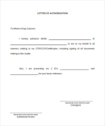 For instance, you may need someone to handle your financial affairs if you go on a long vacation overseas, or you may request that someone pick up your mail while you are away. Free 7 Example Of Authorization Letter Templates In Ms Word Pdf
