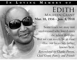 Edith Grant Obituary (2020)