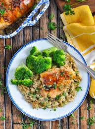 Begin with preheating the oven. Dump And Bake Chicken Wild Rice Casserole The Seasoned Mom