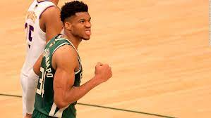 Giannis sina ugo antetokounmpo (/ˈjɑːnɪs ˈɑːntɛtəˈkuːmpoʊ/ greek: Bucks Vs Suns Giannis Antetokounmpo Says I M No Michael Jordan After Dominant Game 3 Performance To Keep Nba Finals Hopes Alive Cnn