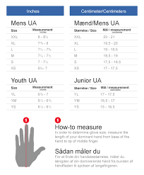 Youth Football Glove Size Chart Images Gloves And