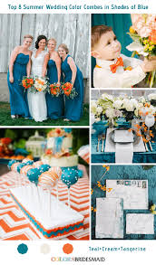 Pink, teal and glitter — just a few of our favorite things, which are on full display in this styled shoot from perez. All 30 Blue Wedding Color Palettes Colorsbridesmaid