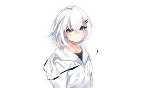 Looking for the best anime merchandise? Girl Anime Characters With Short White Hair Novocom Top
