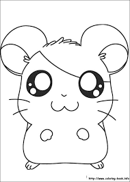 The hamster is a small rodent of the cricetidae family. Story Of Friendship And Bonding Of A Hamster Hamtaro 20 Hamtaro Coloring Pages Free Printables