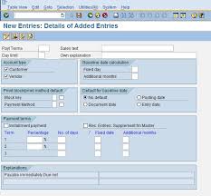 Configuring Terms Of Payment Sap Blogs