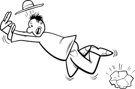 1024 x 1024 jpg pixel. Strompelende Man Kleurplaat Premium Vector