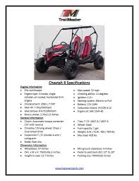 Trailmaster Cheetah 8 200cc Go-Kart, Youth & Adult Size, Fully Automatic  with Reverse, Electric Start with Backup Pull Start