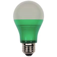 Green Light Bulbs Lighting The Home Depot