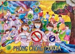Những bức tranh em gửi đi cũng đạt giải nhất trong cuộc thi vẽ tranh cấp trường với chủ đề chiến binh tiêu diệt virus corona. Nhá»¯ng Bong Hoa Nhá» Cáº§n ThÆ¡ Vá»›i Cac Bá»©c Tranh Trong Mua Dá»‹ch Covid 19