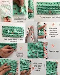 Sew the end of the mask down along the stitches that are already there, encapsulating the hair tie. How To Sew A Face Mask The Stitching Scientist Sewing Patterns Free Diy Fabric Diy Sewing Pattern