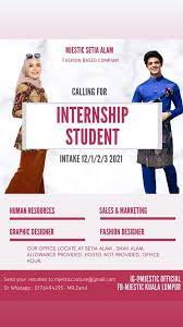 Page 1 of 1,145 jobs. Internship Offer From Baju Melayu Nikah Exclusive Facebook