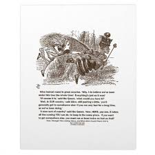 Alice Red Queen Running To Stay In Same Place Plaque Zazzle Com Red Queen Alice And Wonderland Quotes Alice
