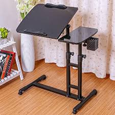 Angle Height Adjustable Rolling Laptop Notebook Desk Over Sofa Bed Table Stand Unbrandedgeneric Bed Table Sofa Bed Computer Stand For Desk