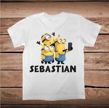 Birthday T Shirt Design With Picture Cute Minions T Shirt Design Custom Minions Clothes Minions Birthday T Shirts Minions Tshirt Logo Disney Minion Tees Prime Decals Tshirt Designs Shirt Designs Minion Tshirt