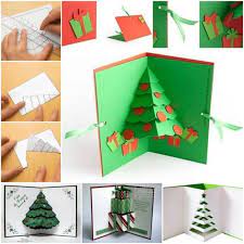 Why not make your card making activities pop this season with our diy pop up christmas cards. Diy 3d Pop Up Christmas Tree Card