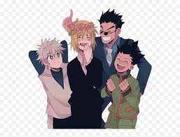 It follows the four main characters, gon, killua, kurapika and leorio as they face a dangerous individual who once was a member of their greatest enemies, the criminal organization known as the phantom troupe. Download Gon Killua Leorio Kurapika Hxh Killua Gon Leorio And Kurapika Art Png Killua Png Free Transparent Png Images Pngaaa Com