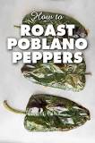 Can you use poblano peppers without roasting?