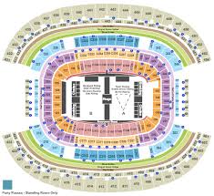 at t stadium seating chart with row