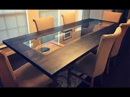 Part from visually being very striking but it also allow plenty of space for chairs or benches and leg ample leg room once you and your. Handmade Wood Dining Room Tables Ideas Youtube