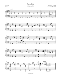 Print And Download In Pdf Or Midi Sweden Listen To The Full Album Https Fanlink To Minecraft Performance Sheet Music Reading Sheet Music Sheet Music Pdf