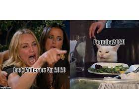 Shannon miller @phunky_brewster 1d twospidermanspointingatoneanother.gif complex @complex chris brown calls out kanye: Woman Yelling At Cat Meme Imgflip