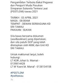 This article is currently only available in bahasa malaysia. Pasukan Simpanan Sukarela Tldm Posts Facebook