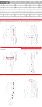 Dainese Mens Size Chart