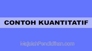 Contoh Kuantitatif Definisi Karakteristik Fungsi Dan Contoh