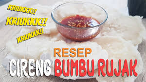 Di makan dengan bumbu rujak yang pedas manis. Resep Cireng Bumbu Rujak Anti Gagal Jajanan Jadul Ide Jualan Youtube