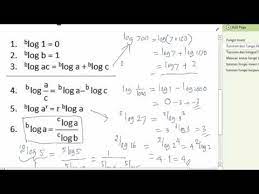 Check spelling or type a new query. Fungsi Logaritma Natural Youtube