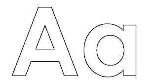These should be appropriate for the youngest artists out there, the ones who can barely hold on to a crayon. Letter A Easy Coloring Pages Kindergarten Bestappsforkids Com