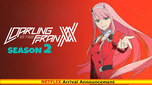 Darling In The Franxx Season 2 Arrival Announcement Release On Netflix Youtube