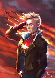 Captain marvel, to say the least, is cool. 4k Wallpaper Captain Marvel Short Hair Wallpaper Hd