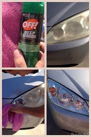 Two Easy Steps Headlight Cleaner Diy How To Clean Headlights Headlight Cleaner Diy Cleaning Products