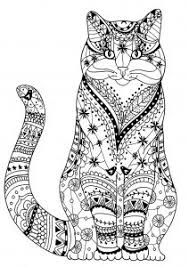 Chat a colorier chat a imprimer dessin chat facile coloriage lapin coloriage mandala animaux. Mandalas Avec Des Chats Coloriages Difficiles Pour Adultes