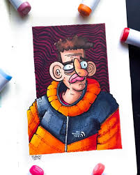 Gawx Art On Instagram Lil Self Portrait I Honestly Had So Much Fun Drawing This And I M Pretty Proud O Cute Doodle Art Graffiti Style Art Doodle Art Drawing