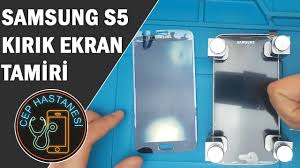 Samsung S5 Kirik Ekran Tamiri Samsung Ekran