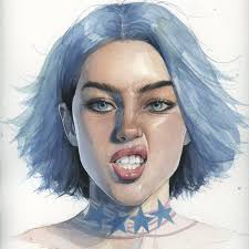 Witch Riding Backwards On A Goat, 2023-24, 180 x 135 cm