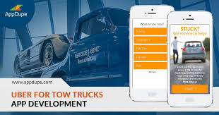 Uber For Tow Trucks App Development Tow Truck Towing Towing Service