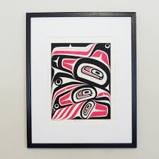 Educational opportunities the sealaska heritage arts campus will: Transforming Raven Serigraph Tlingit Formline Screen Printing Out Of Juneau Alaska Serigraph Screen Printing Native Design