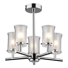 You can mix halogen light bulbs and. Dar Elb0550 Elba 5 Light Bathroom Semi Flush Ceiling Light From Lights 4 Living
