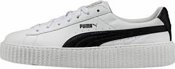 puma by rihanna creeper white leather