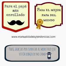 El día del padre es un día muy especial, pues es el día en el que podemos rendir homenaje a esa persona que estuvo siempre a nuestro lado y en el caso de tener niños pequeños, es una gran ábre la imagen y elige la opción de imprimir. Pin De Venus Luna En My Crafts Mis Manualidades Regalos Dia Del Padre Etiquetas Para Regalo Frases Dia Del Papa