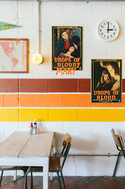 The Breakfast Club Hackney Wick By Finch Interiors London Restaurant Casual Dining 70 S Wallp Cinder Block Walls Restaurant Design Inspiration Breeze Blocks