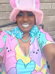 Peeps Easter Basket front & back