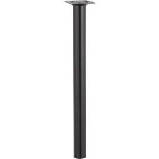 pied de table basse cylindrique fixe en acier epoxy noir 40cmx30mm leroy merlin pied table basse pieds de table table basse