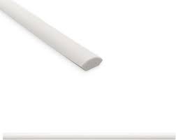 Try a daltile liner or chair rail. Buy Quarter Round Tile Trim 1 2 X 12 Inch Jolly Shower Ceramic Tile Edge Backsplash Liner Wall Molding Bright White Matte 12 Pack Online In Uae B09475w2zz